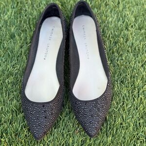 Chinese Laundry Sparkling Black Flats